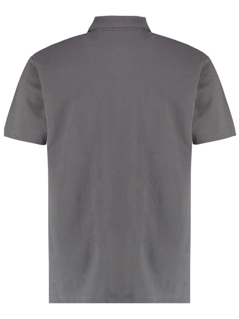 Kustom Kit Polo pour hommes Gris Noir - Kiabi