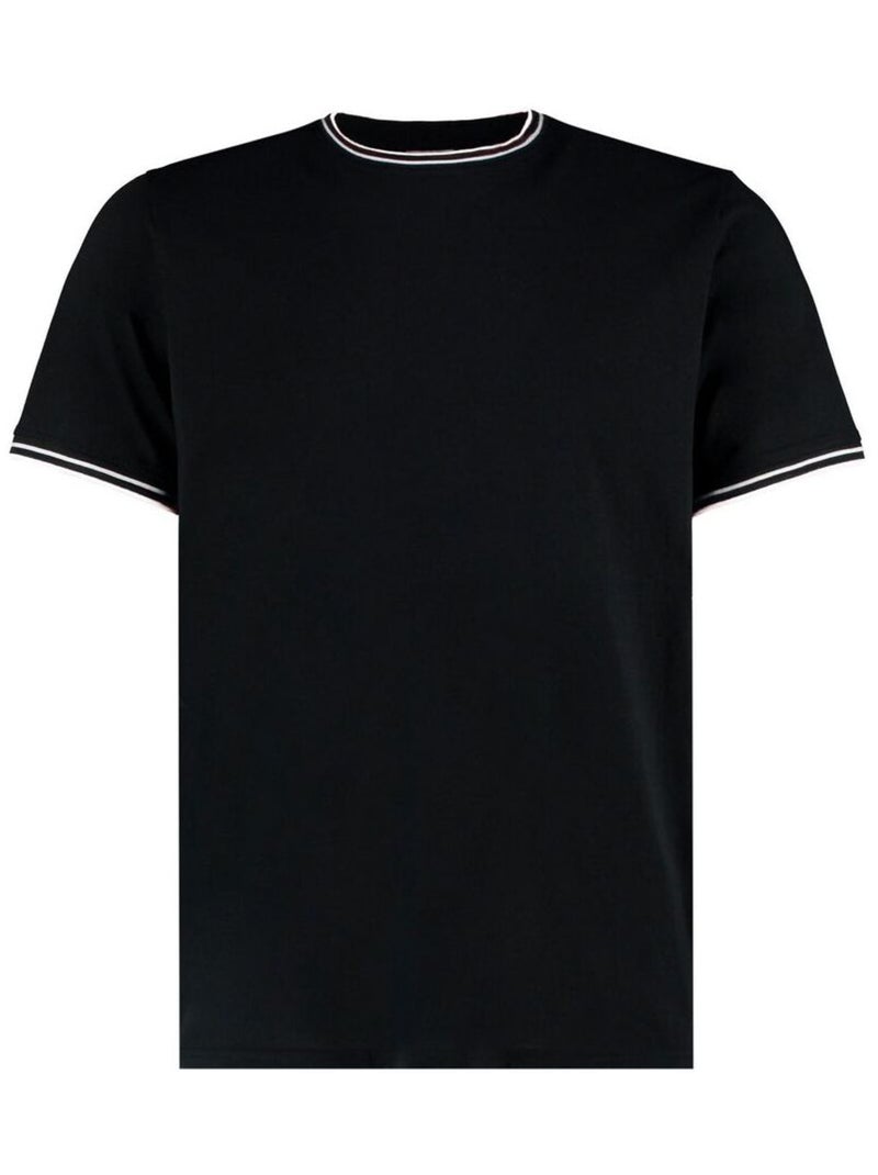Kustom Kit T-shirt de mode à pointes pour hommes Noir - Kiabi