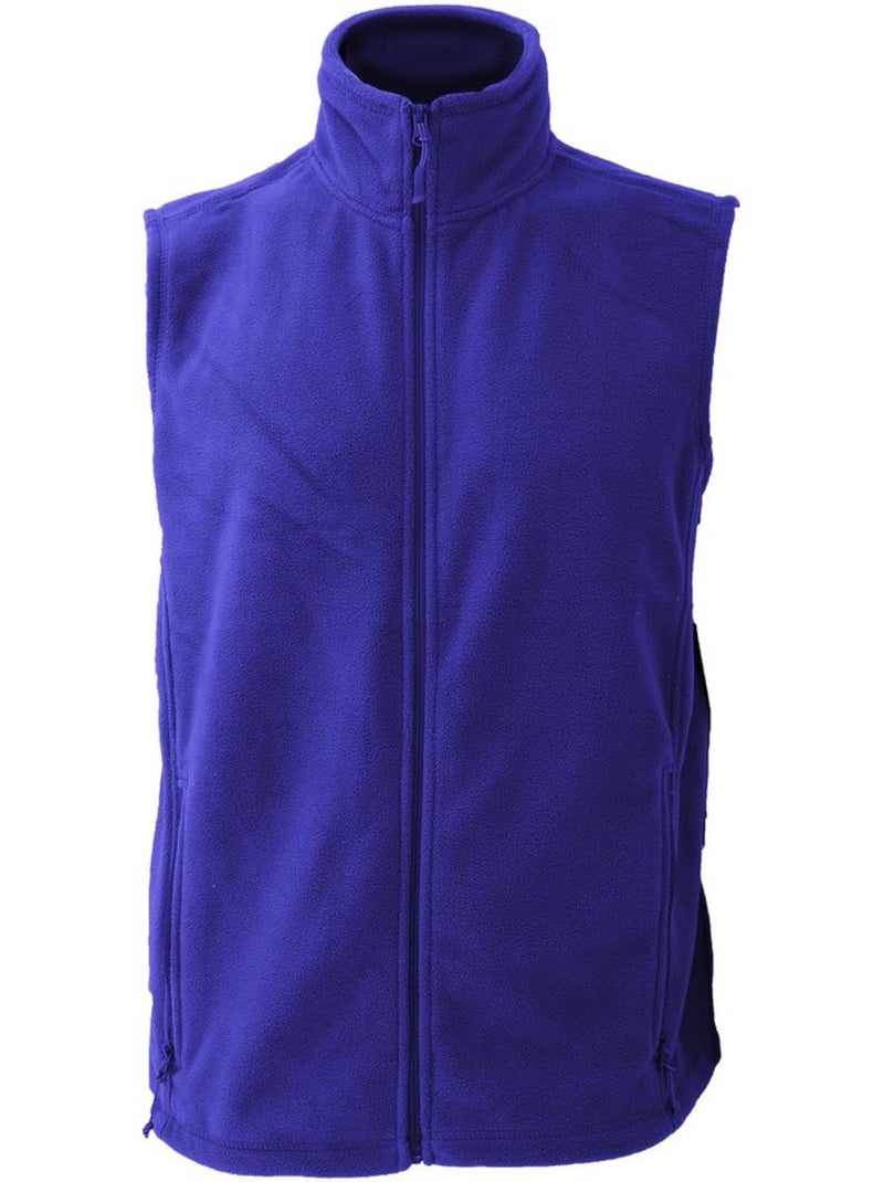 L - gilet polaire sans manches - russel Bleu roi - Kiabi