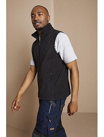 L - gilet polaire sans manches - russel
