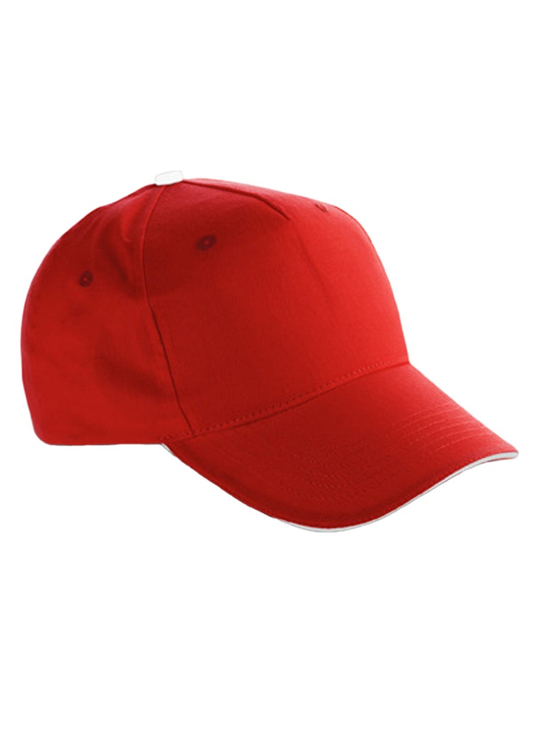 L-Merch - Casquette de baseball Blanc Rouge Blanc - Kiabi