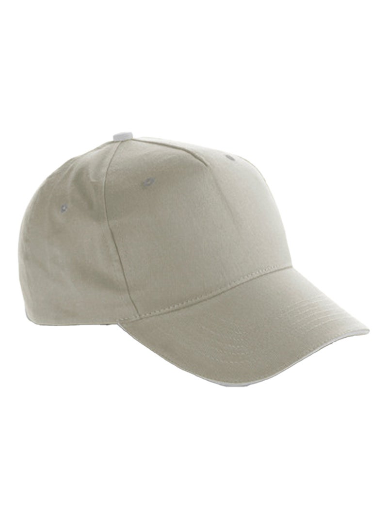 L-Merch - Casquette de baseball Gris Blanc - Kiabi