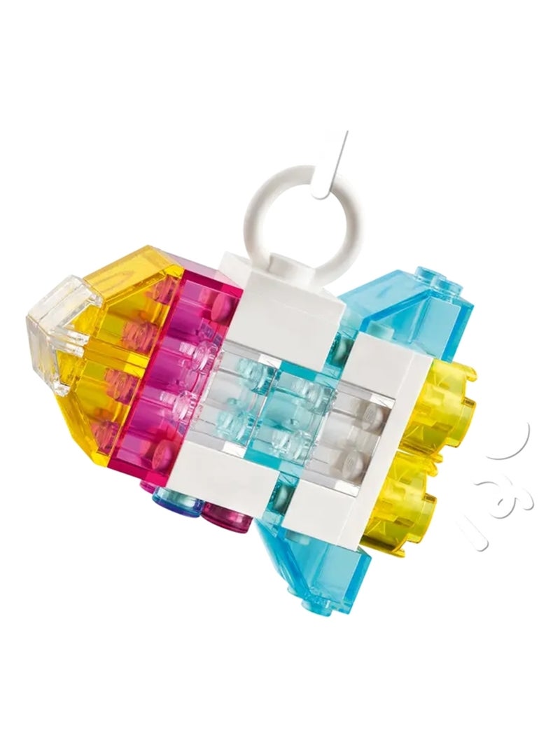 La boîte de briques transparentes magiques Multicolore - Kiabi