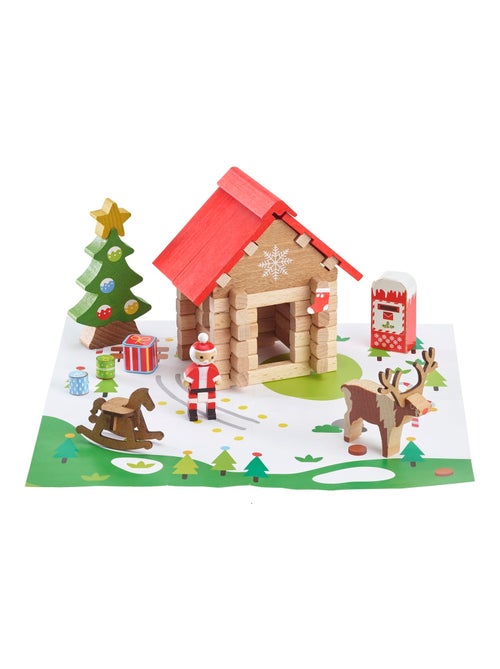 La cabane du Père Noël 60 pièces - Kiabi