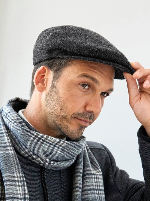 La casquette laine doublée et matelassée - Kiabi