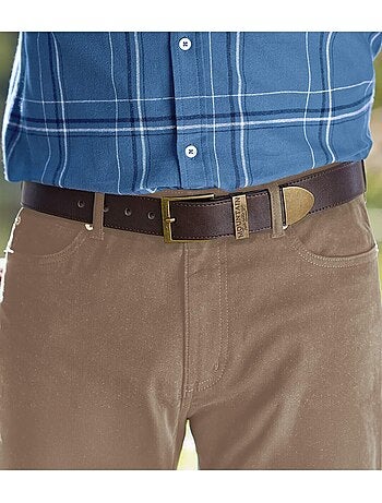 La ceinture en croûte de cuir - atlas for men