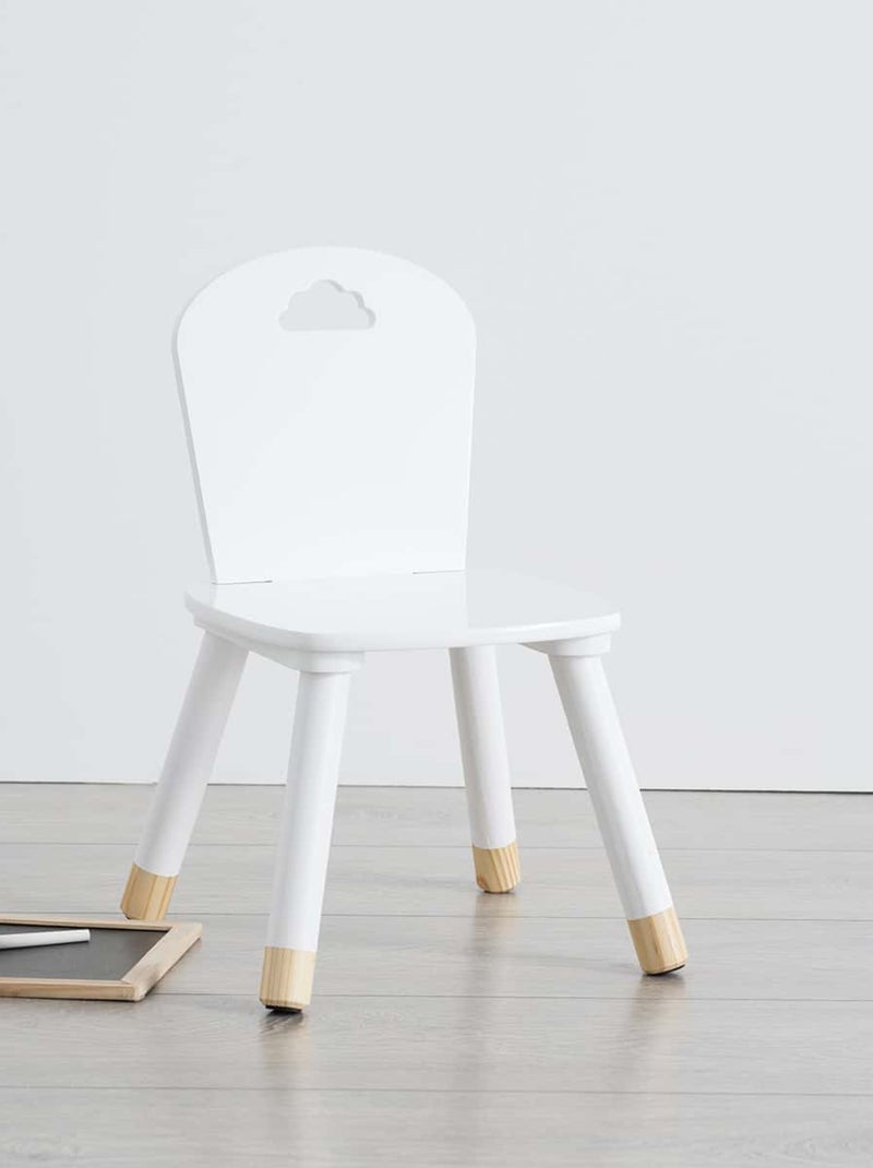 La Chaise d'Artiste Blanc - Kiabi