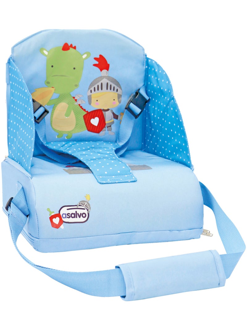 La chaise haute de voyage booster cuscus Bleu - Kiabi