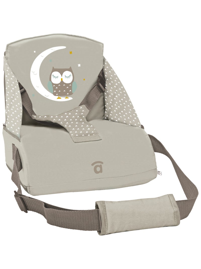 La chaise haute de voyage booster cuscus Gris - Kiabi