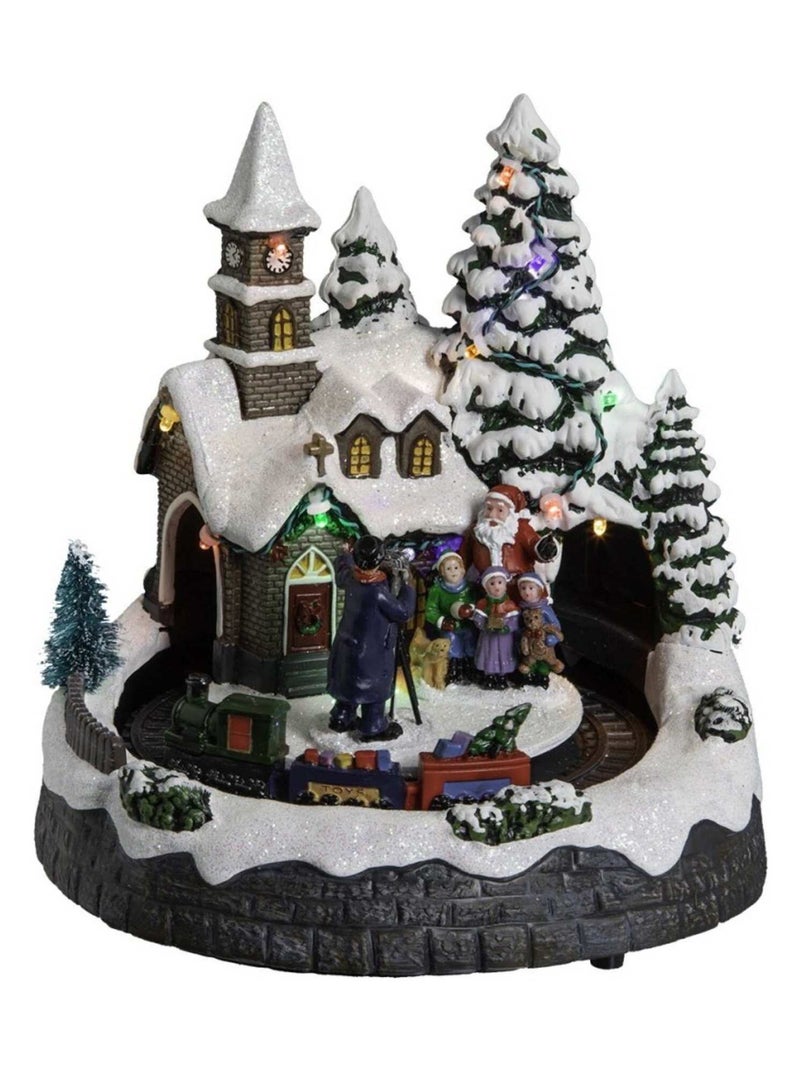 La chapelle de Noël Multicolore - Kiabi