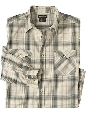 La chemise popeline western - atlas for men