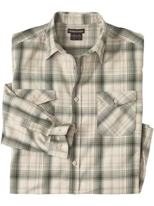 La chemise à carreaux texas - atlas for men - Kiabi La chemise à carreaux texas - atlas for men - Kiabi