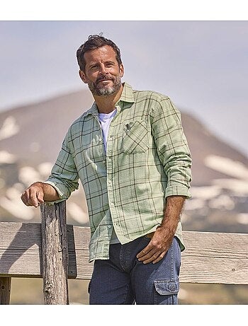 La chemise en flanelle à carreaux - atlas for men
