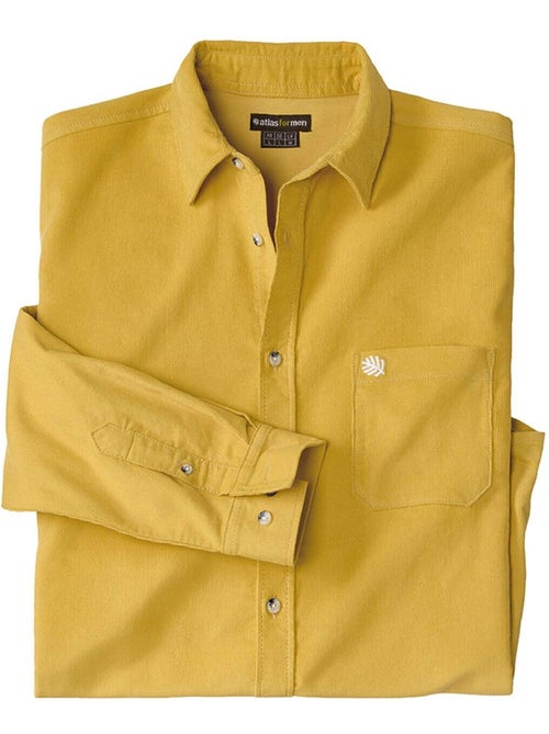 La chemise en velours  - atlas for men - Kiabi