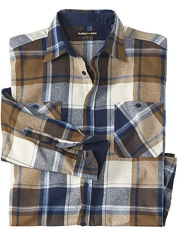 La chemise flanelle à carreaux - atlas for men