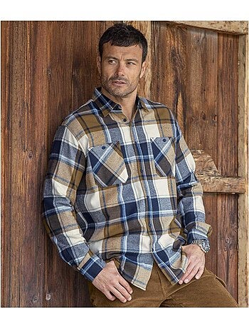 La chemise flanelle à carreaux - atlas for men