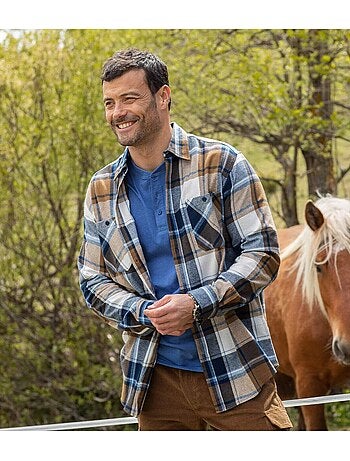 La chemise flanelle à carreaux - atlas for men