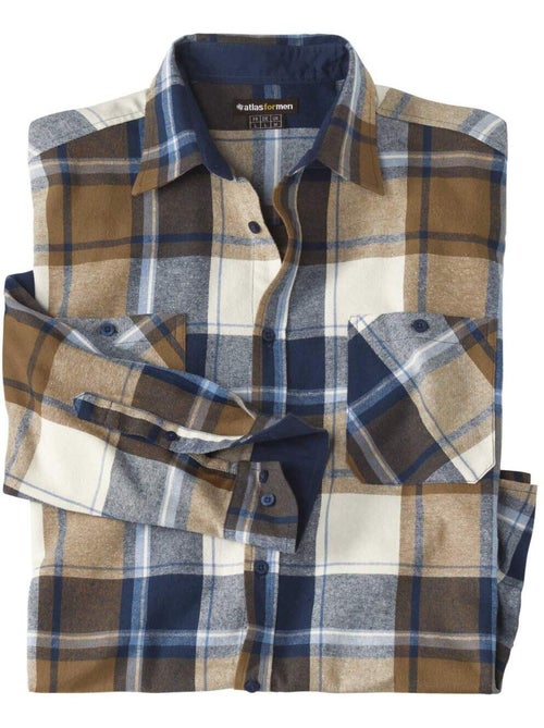 La chemise flanelle à carreaux - atlas for men - Kiabi La chemise flanelle à carreaux - atlas for men - Kiabi