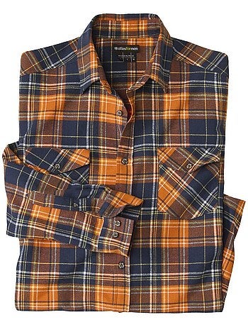 La chemise flanelle à carreaux - atlas for men
