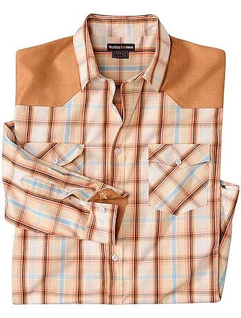 La chemise popeline western - atlas for men