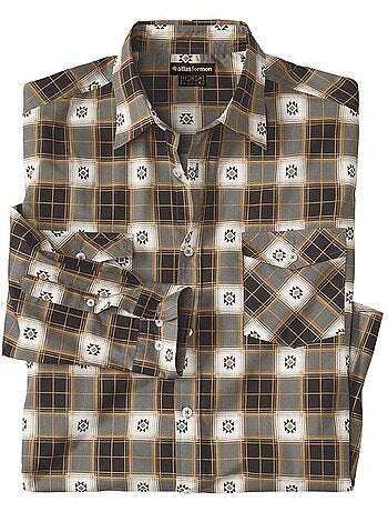 La chemise popeline western - atlas for men