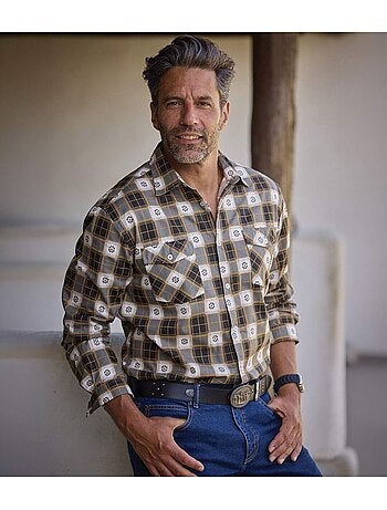 La chemise popeline western - atlas for men