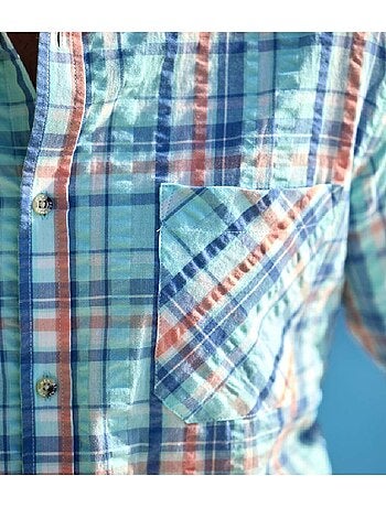 La chemisette effet gaufré - atlas for men