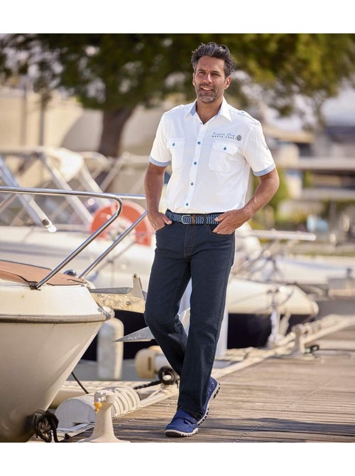 La Chemisette Pilote Estivale en Popeline - ATLAS FOR MEN - Kiabi La Chemisette Pilote Estivale en Popeline - ATLAS FOR MEN - Kiabi