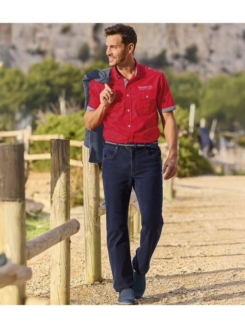 La Chemisette Pilote Sunset Beach - ATLAS FOR MEN - Kiabi La Chemisette Pilote Sunset Beach - ATLAS FOR MEN - Kiabi