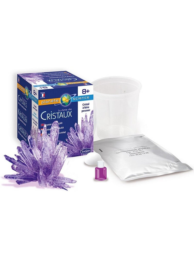 La chimie de cristaux : Cristal Violet Multicolore - Kiabi