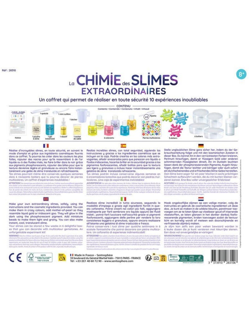 La chimie des slimes extraordinaires Bleu - Kiabi