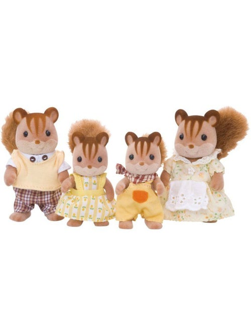 La famille écureuil roux - sylvanian families - 4172 - Kiabi
