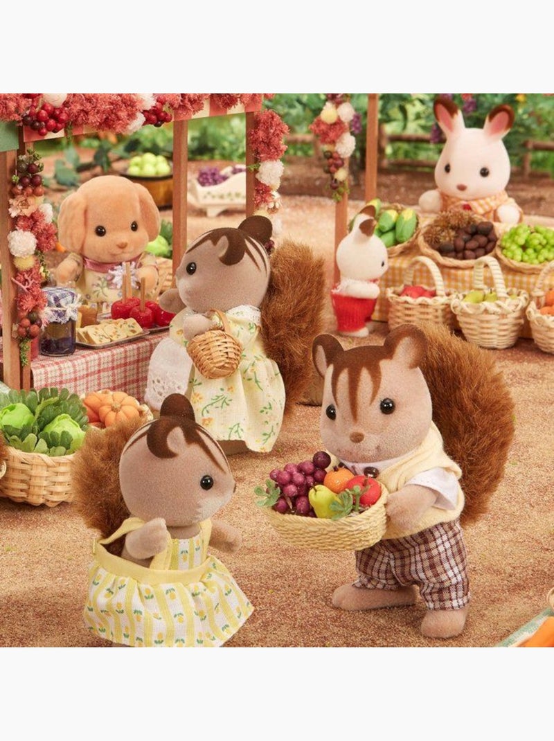 La famille écureuil roux - sylvanian families - 4172 Beige - Kiabi