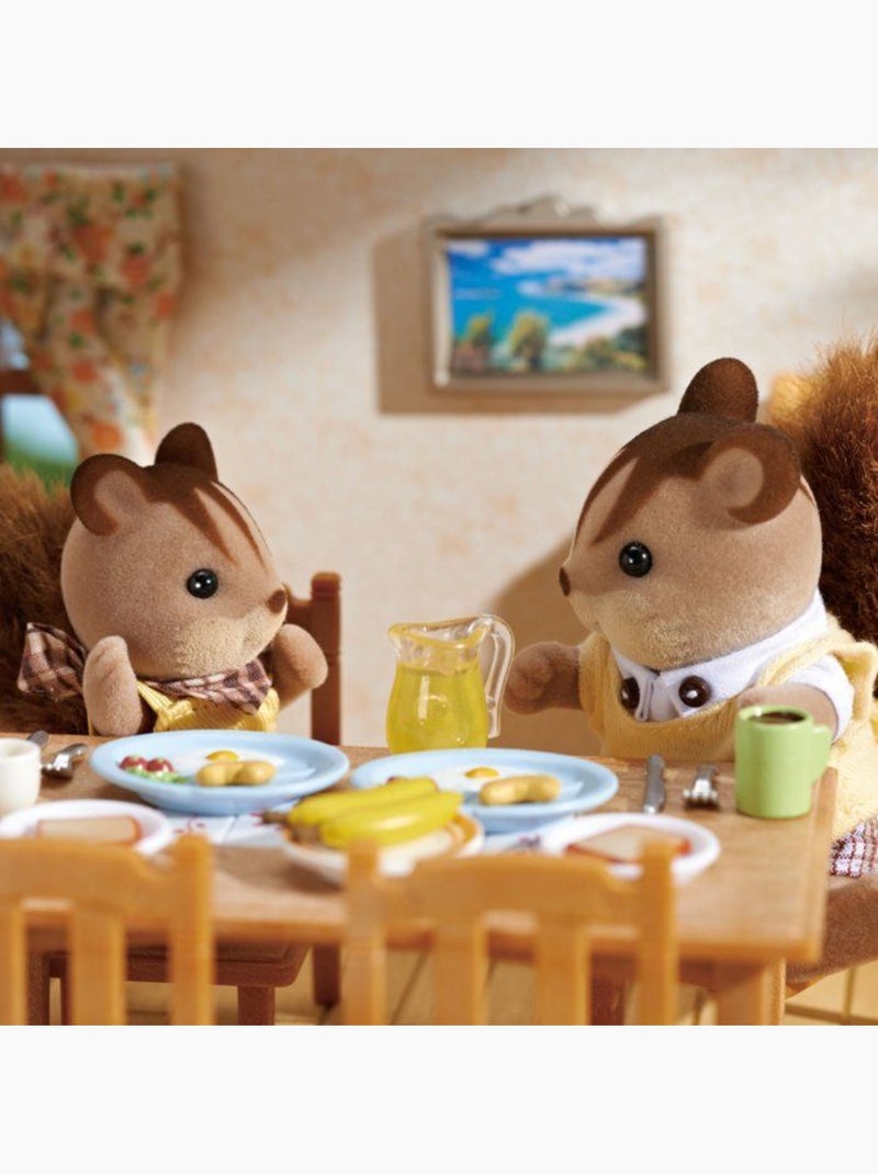 La famille écureuil roux - sylvanian families - 4172 Beige - Kiabi