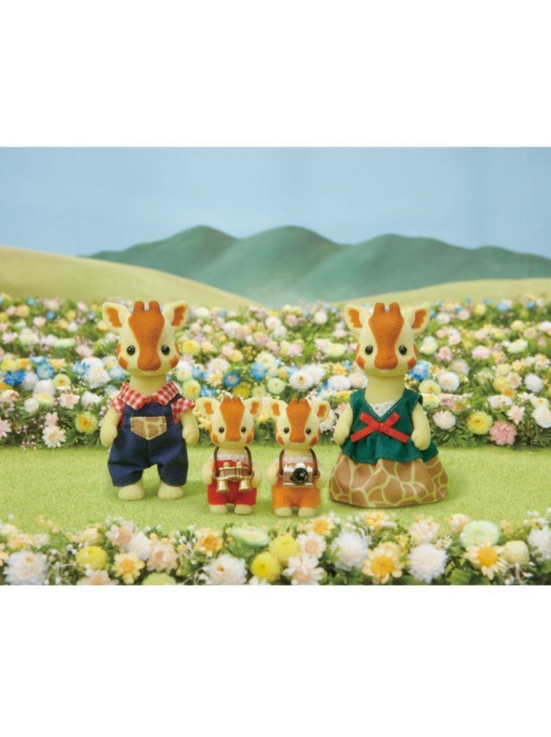 La famille girafe - sylvanian families - 5639 Orange - Kiabi