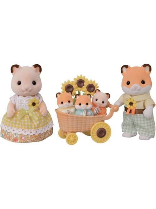 La famille hamster - sylvanian families - 5856 - mini univers - Kiabi