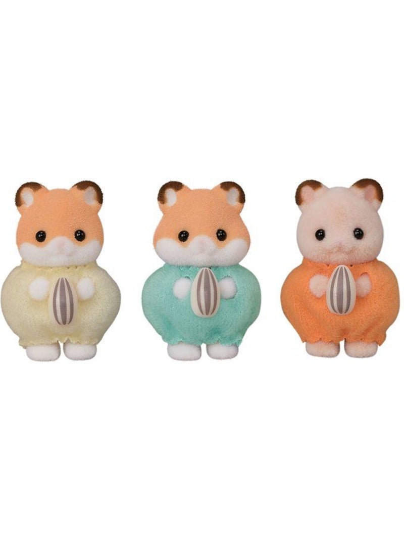 La famille hamster - sylvanian families - 5856 - mini univers Multicolore - Kiabi