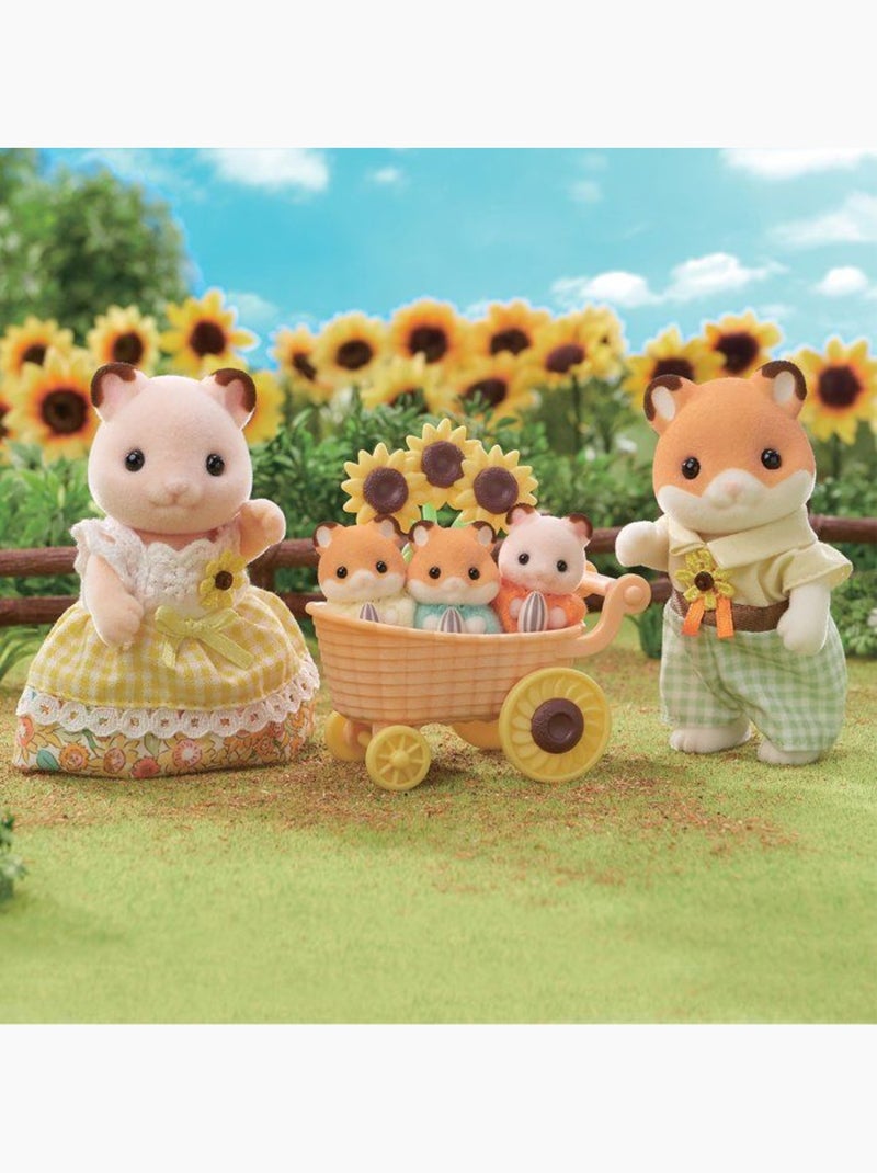La famille hamster - sylvanian families - 5856 - mini univers Multicolore - Kiabi