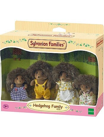 La famille hérisson - sylvanian families - 4018