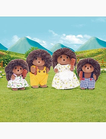 La famille hérisson - sylvanian families - 4018