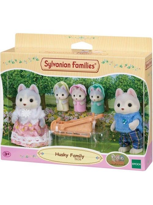 La famille husky - sylvanian families - 5636 - Kiabi La famille husky - sylvanian families - 5636 - Kiabi