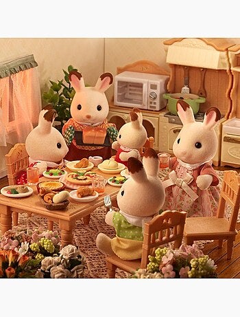 La famille Lapin Chocolat - Sylvanian Families - 5655