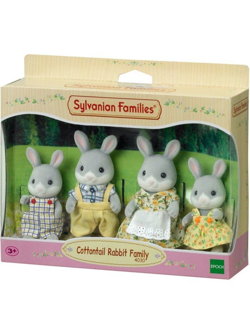 La famille lapin gris - sylvanian families - 4030 Jaune - Kiabi