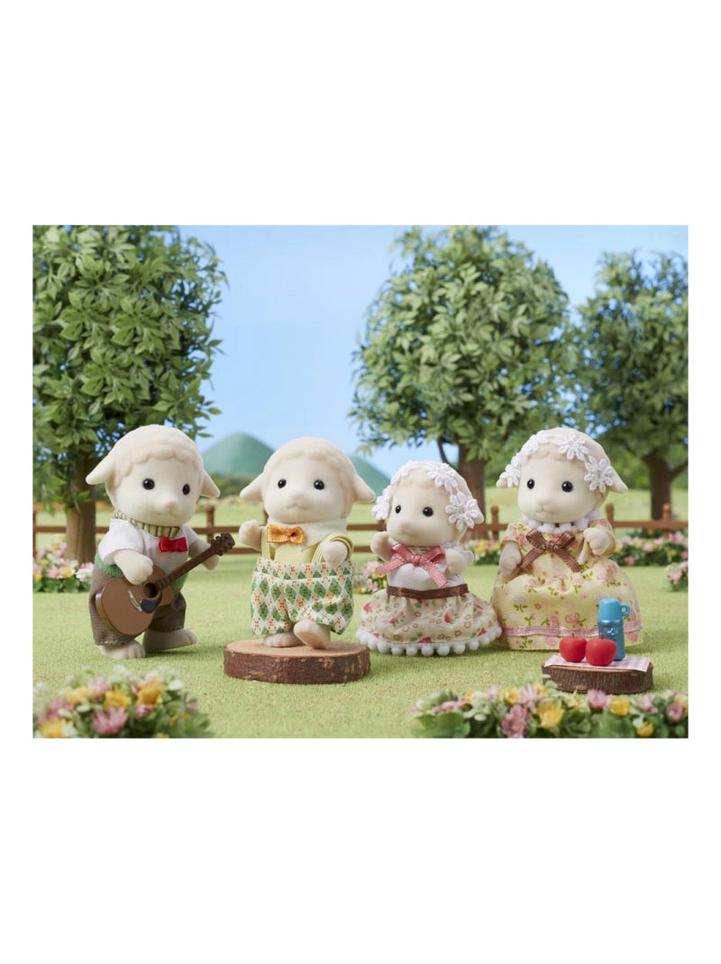 La Famille Mouton - Sylvanian Families Multicolore - Kiabi