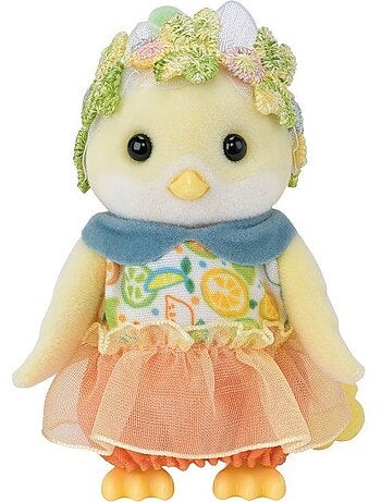 La famille oiseau citrus - sylvanian families - 5860