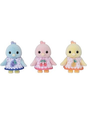 La famille oiseau citrus - sylvanian families - 5860