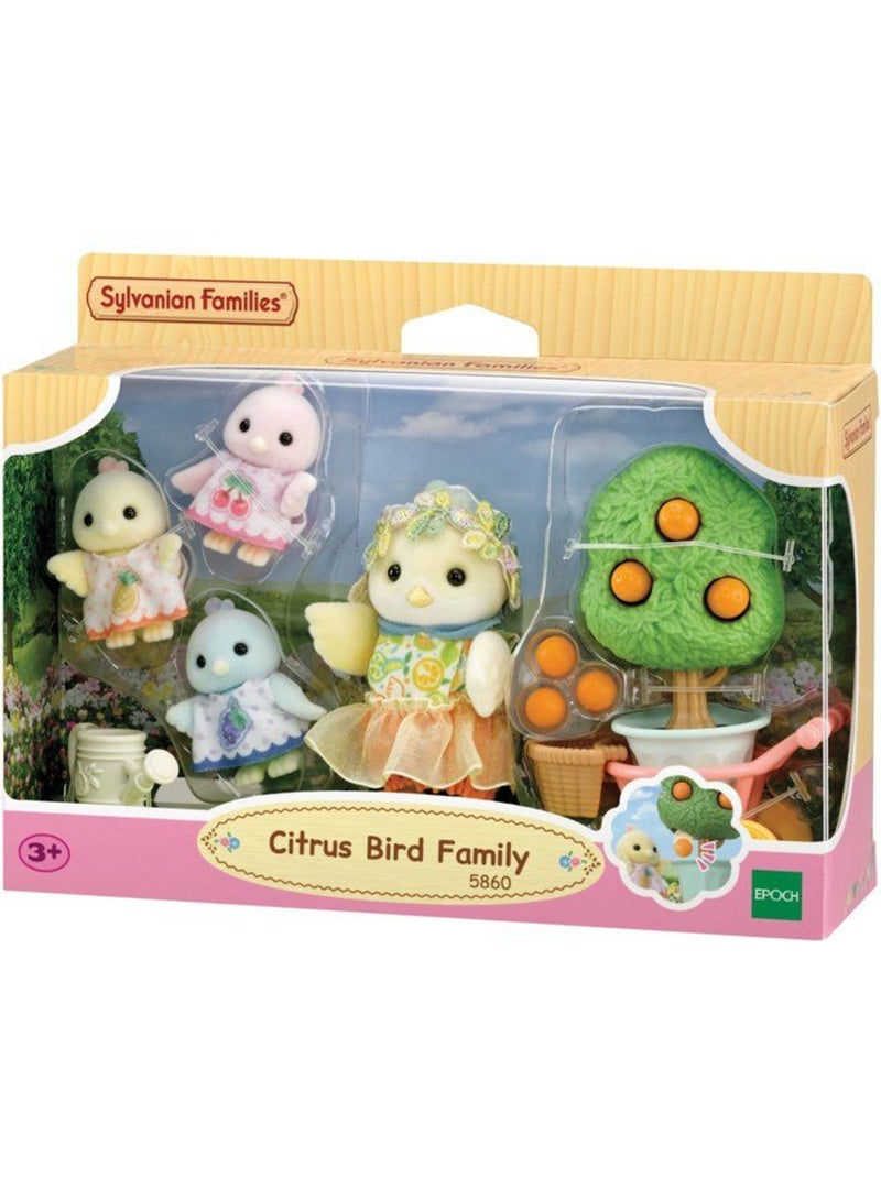 La famille oiseau citrus - sylvanian families - 5860 Rose - Kiabi
