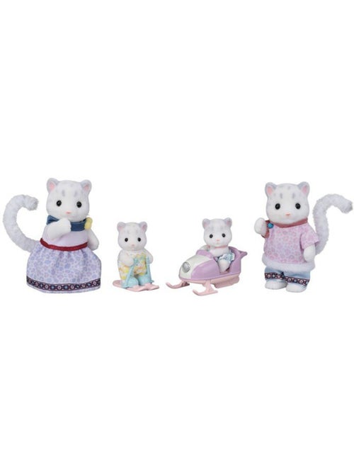 La famille panthère des neiges - sylvanian families - 5814 - Kiabi