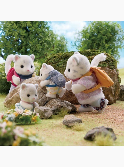 La famille panthère des neiges - sylvanian families - 5814 - Kiabi