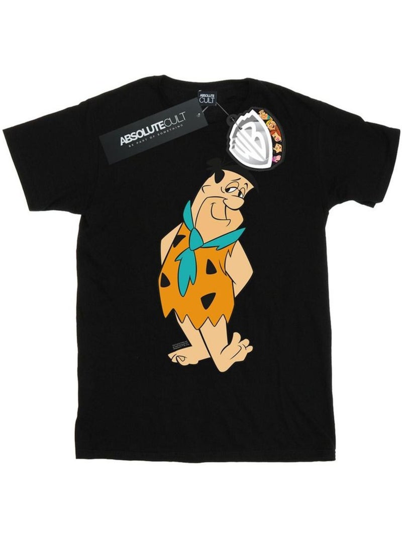 La Famille Pierrafeu - T-shirt Noir - Kiabi